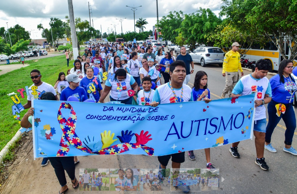 Secretaria de Saúde promove caminhada em alusão ao Dia Mundial do Autismo